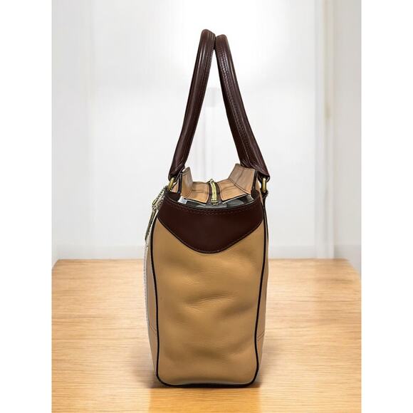 Coach 19909 Legacy Candace Color Block Leather Carryall Bag - Picture 3 of 14
